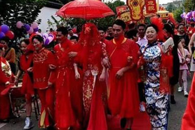 武汉中式花轿，给您不一样的婚礼